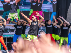 Teletón reunió a más de cuatro mil personas en una gran “Zumbatón” en el Parque Araucano