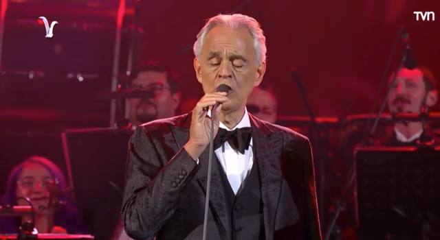 El plato fuerte del festival de viña 2024 fue Andrea Bocelli, y estos otros artistas, el arroz graneado.