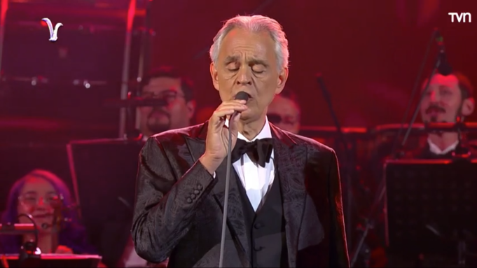 El plato fuerte del festival de viña 2024 fue Andrea Bocelli, y estos otros artistas, el arroz graneado.