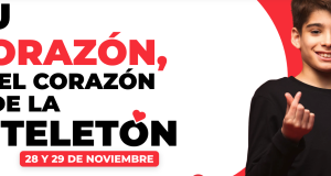 Tu corazón es el corazón de la Teletón. 28 y 29 de noviembre 2025