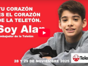 Tu corazón es el corazón de la Teletón…