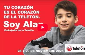 Tu corazón es el corazón de la Teletón…